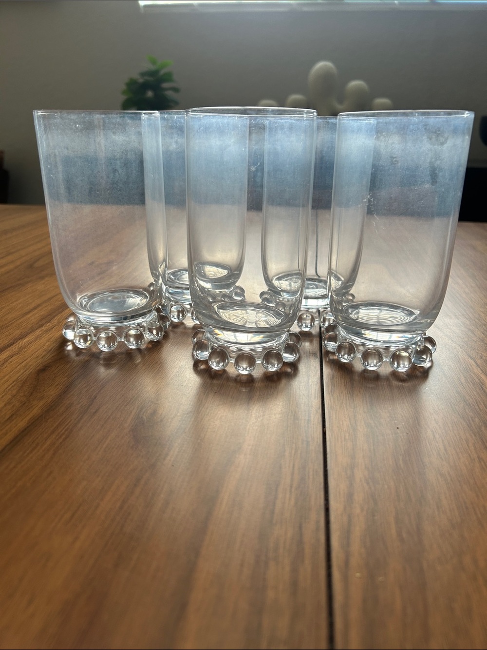 Imperial Glass Candlewick Tumblers- Home Accents
